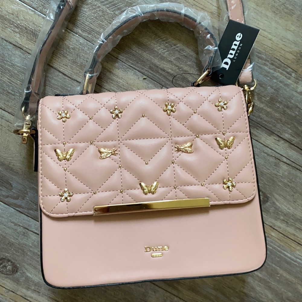 ✨LIMITED✨DUNE LONDON BAG W/ GOLD DETAILS. NWT